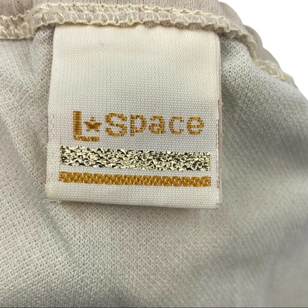 L*Space Python Bikini Sparkle Golden Small Medium - image 6